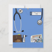 Veterinary Medicine Afstuderen aankondiging (Voorkant)