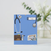 Veterinary Medicine Afstuderen aankondiging (Staand voorkant)