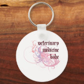 Veterinary Medicine Babe Sleutelhanger (Voorkant)