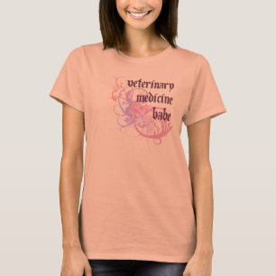 Veterinary Medicine Babe T-shirt