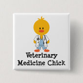 Veterinary Medicine Chick Button (Voorkant)