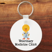 Veterinary Medicine Chick Sleutelhanger (Voorkant)