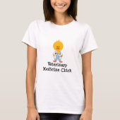 Veterinary Medicine Chick Tee Shirt (Voorkant)