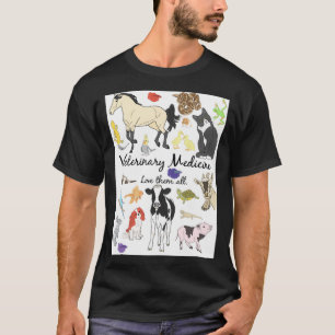 Veterinary Medicine Love Thein All T-shirt