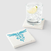 Veterinary Medicine Stenen Onderzetter (Zijkant)