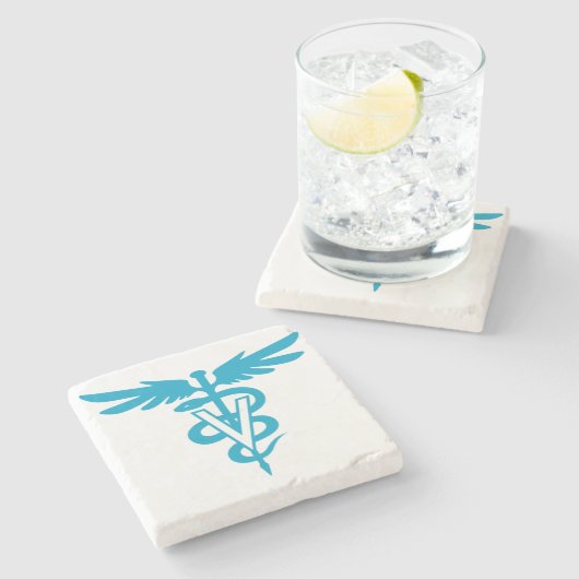 Veterinary Medicine Stenen Onderzetter (Zijkant)