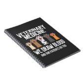 Veterinary Medicine Vet Tech Animal Rescue Notitieboek (Rechterzijde)