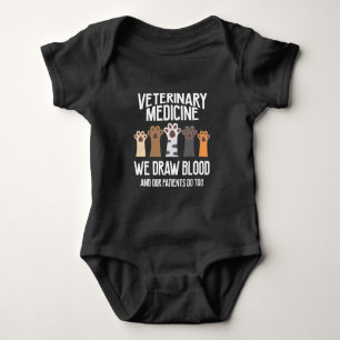 Veterinary Medicine Vet Tech Animal Rescue Romper