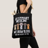 Veterinary Medicine Vet Tech Animal Rescue Tote Bag (Dichtbij)