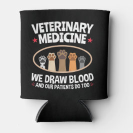Veterinary Medicine we trekken bloed Funny Vet Tec Blikjeskoeler