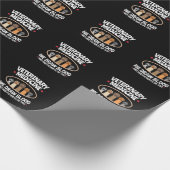 Veterinary Medicine we trekken bloed Funny Vet Tec Cadeaupapier (Hoek)