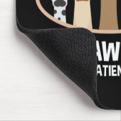 Veterinary Medicine we trekken bloed Funny Vet Tec Muismat (Hoek)