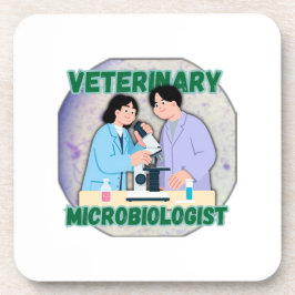 Veterinary Microbiologist – Lab Science Design Bier Onderzetter
