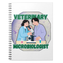 Veterinary Microbiologist – Lab Science Design Notitieboek
