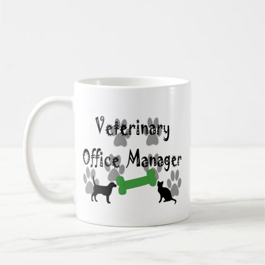 Veterinary Office Manager Koffiemok (Links)