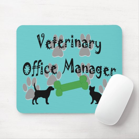 Veterinary Office Manager Muismat (Met muis)
