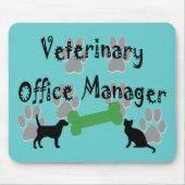 Veterinary Office Manager Muismat (Voorkant)