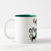 Veterinary Office Manager Tweekleurige Koffiemok (Links)