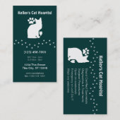 Veterinary Practice Feline Services U kiest Kleur Visitekaartje (Voorkant / Achterkant)