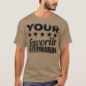 Veterinary Quote gift T-shirt (Voorkant)