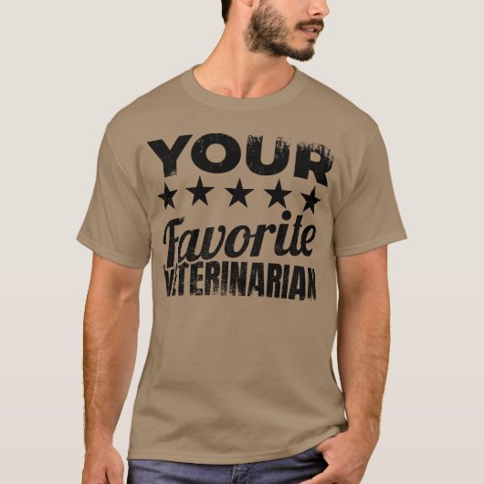 Veterinary Quote gift T-shirt (Voorkant)