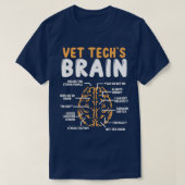 Veterinary Tech Accessoires for Work Veterinarian T-shirt (Design voorkant)