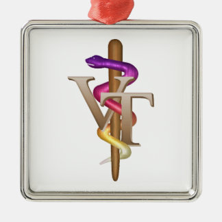 Veterinary Tech Metalen Ornament