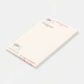 "Veterinary Tech Notes" Post-it® Notes (Schuin)