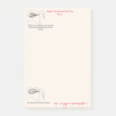 "Veterinary Tech Notes" Post-it® Notes (Voorkant)