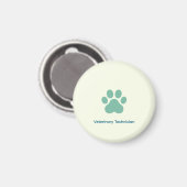 Veterinary Technician Magnet (Voorkant / Achterkant)