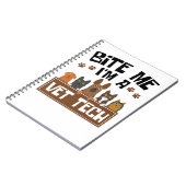 Veterinary Technicier Bite me Ik ben een Vet Tech Notitieboek (Linkerzijde)