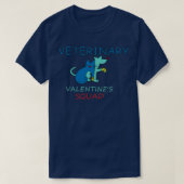 Veterinary Valentijnsdag Squad T-shirt (Design voorkant)