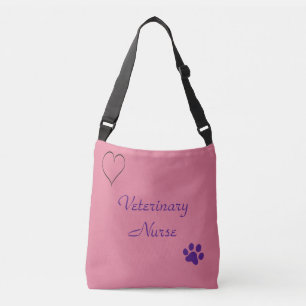 Veterinary verpleegster crossbody tas