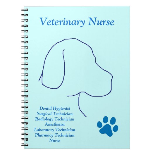 Veterinary verpleegsters - Multiple Jobs Notitieboek (Voorkant)