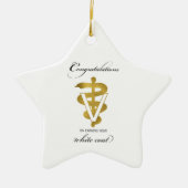 Veterinary White Coat Ceremony Keramisch Ornament (Voorkant)