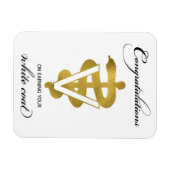 Veterinary White Coat Ceremony Magneet (Horizontaal)