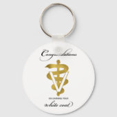Veterinary White Coat Ceremony Sleutelhanger (Voorkant)