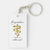 Veterinary White Coat Ceremony Sleutelhanger (achterkant)