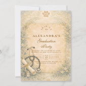 Veterinary White Coat Graduation Party Kaart (Voorkant)