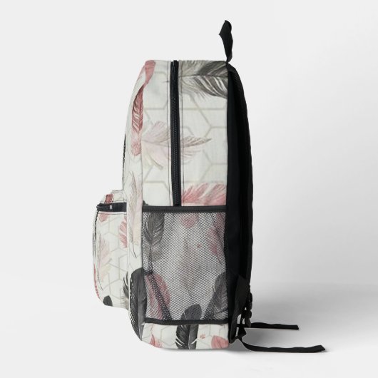 Veters Bedrukte Rugzak (Rechts)