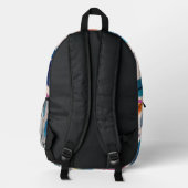 Veters Bedrukte Rugzak (Achterkant)