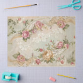  veters en Rozen ontkoppel weefselpapier Tissuepapier (Craft)