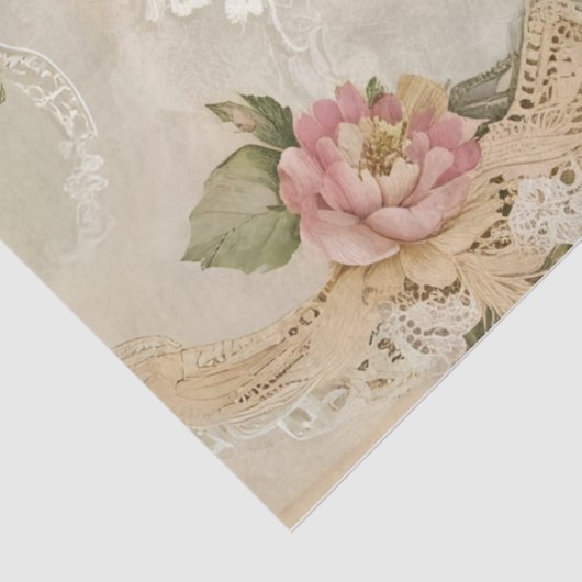 veters en Rozen ontkoppel weefselpapier Tissuepapier (Detail)