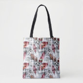 Veters, etnisch. tote bag (Voorkant)