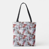 Veters, etnisch. tote bag (Achterkant)