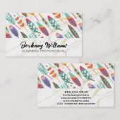 Veters | Goud-oliemarkering Visitekaartje (Voorkant / Achterkant)