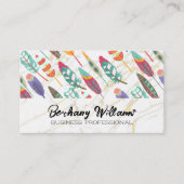 Veters | Goud-oliemarkering Visitekaartje (Voorkant)