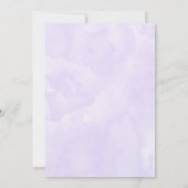 Veters in een hartvorm bruiloft kaart (Achterkant)