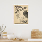 Veters, originele pianoslingerconcepten poster (Keuken)