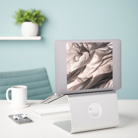 Veters Sticker (Laptop op bureau)